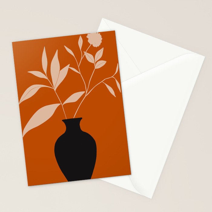 minimal plant 75 Stationery Card Gallery Image 2