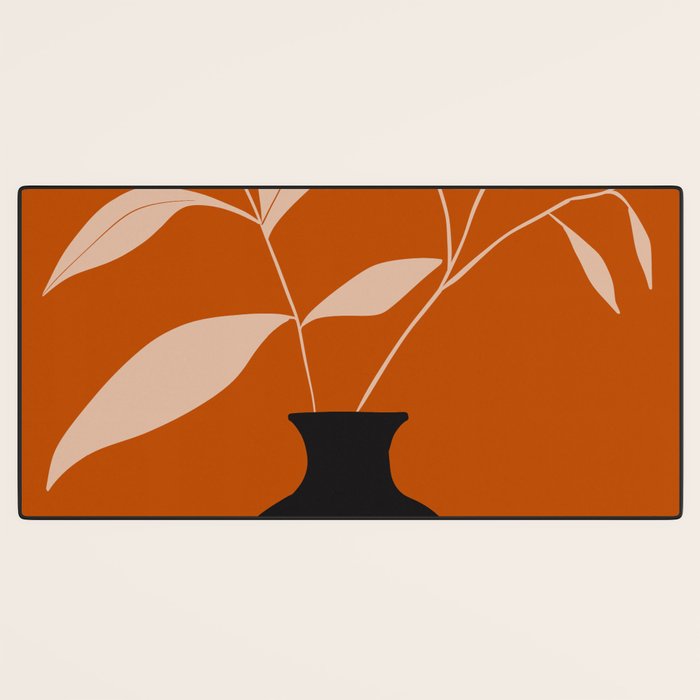 minimal plant 75 Desk Mat Gallery Image 3