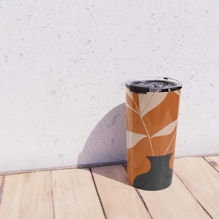 minimal plant 75 Travel Mug Gallery Image 4