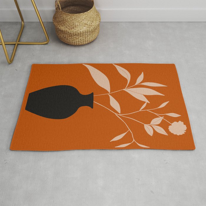 minimal plant 75 Rug Gallery Image 1