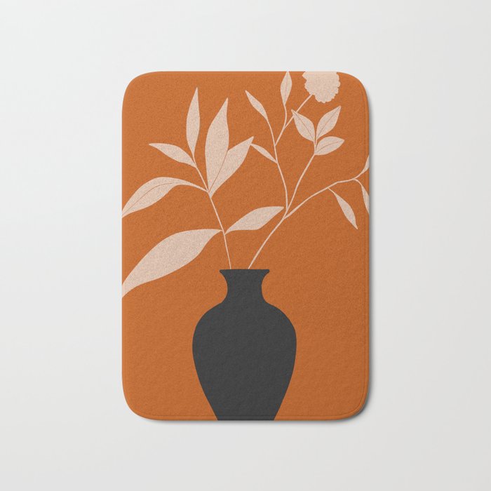 minimal plant 75 Bath Mat Gallery Image 1