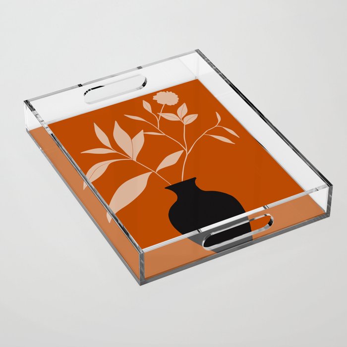 minimal plant 75 Acrylic Tray Gallery Image 1