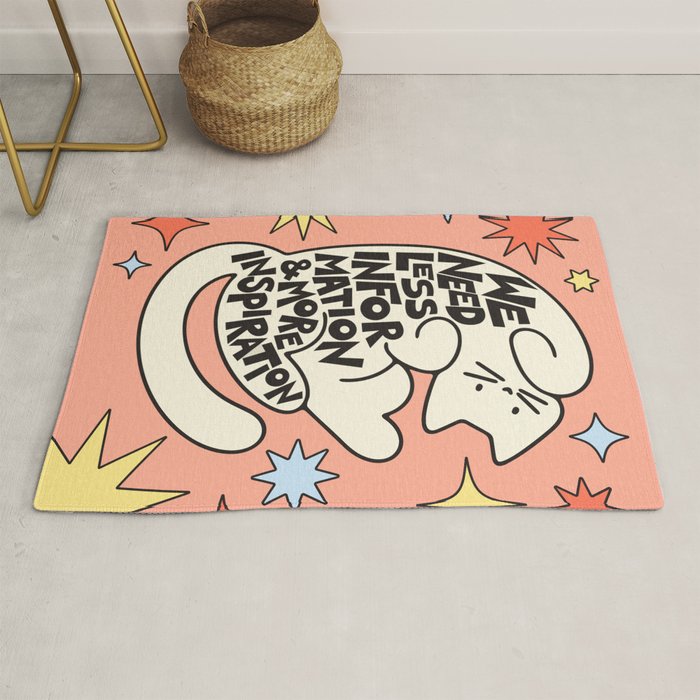 Less Info More Inspo Rug Gallery Image 1