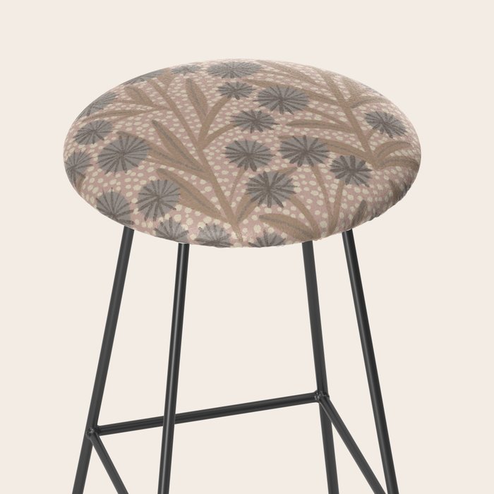 Summer Garden / Pink & Gray Stool Gallery Image 2