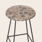 Summer Garden / Pink & Gray Stool Gallery Image 2