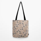Summer Garden / Pink & Gray Tote Bag Gallery Image 2