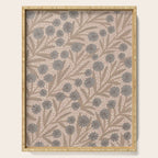 Summer Garden / Pink & Gray Serving Tray Gallery Image 1