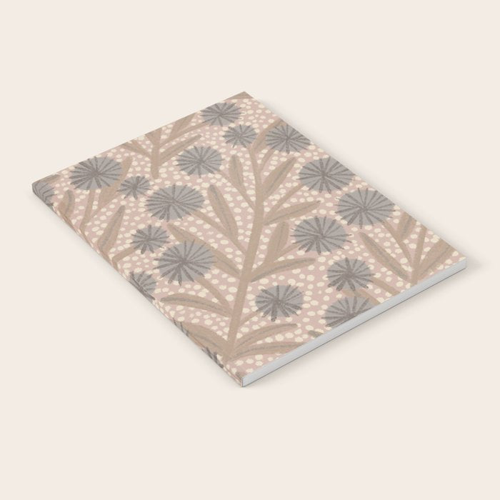 Summer Garden / Pink & Gray Notebook Gallery Image 1