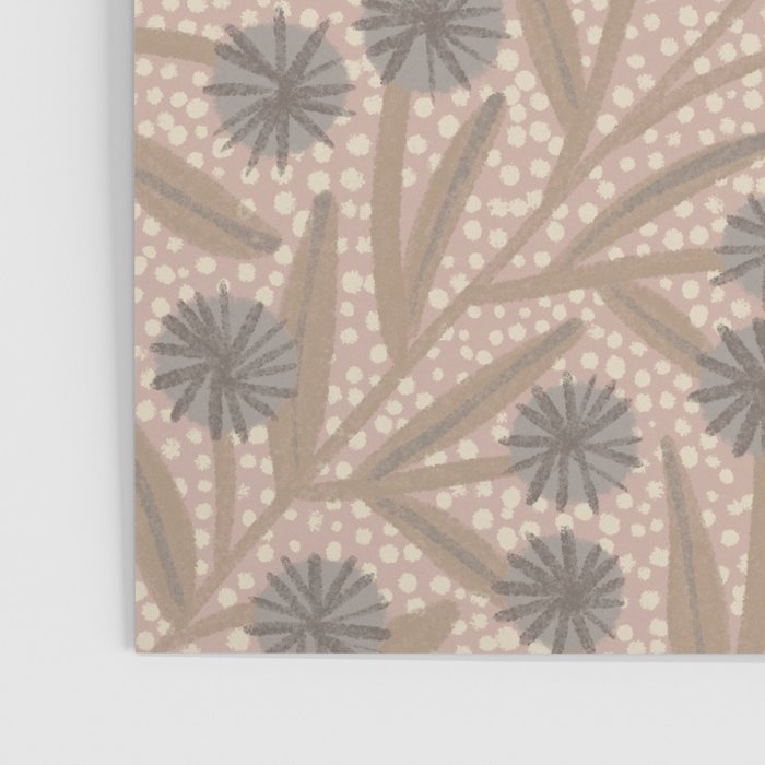 Summer Garden / Pink & Gray Poster Gallery Image 3