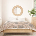 Summer Garden / Pink & Gray Duvet Cover Gallery Image 3
