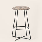 Summer Garden / Pink & Gray Stool Gallery Image 1