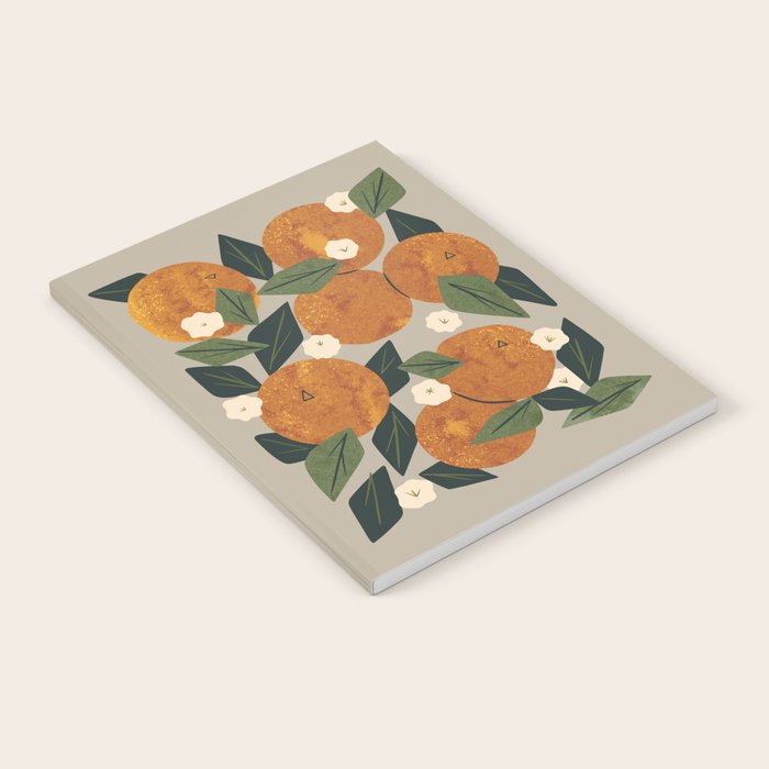 Orange Bouquet Notebook Gallery Image 2