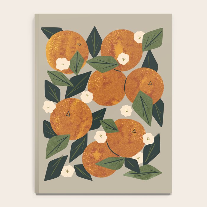 Orange Bouquet Notebook Gallery Image 4
