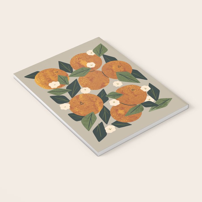 Orange Bouquet Notebook Gallery Image 3
