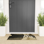 Glittering Snow Stars Welcome Mat Gallery Image 3