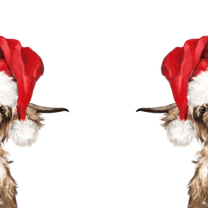 Christmas Highland Cow Coffee Mug Gallery Image 2