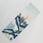 Winter Forest Yoga Mat Gallery Image 1