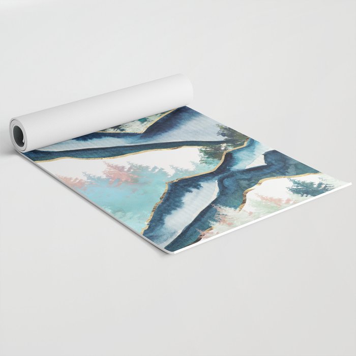Winter Forest Yoga Mat Gallery Image 2