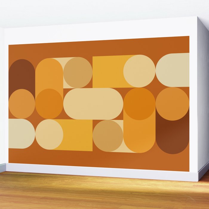 Retro 12A Wall Mural Gallery Image 2