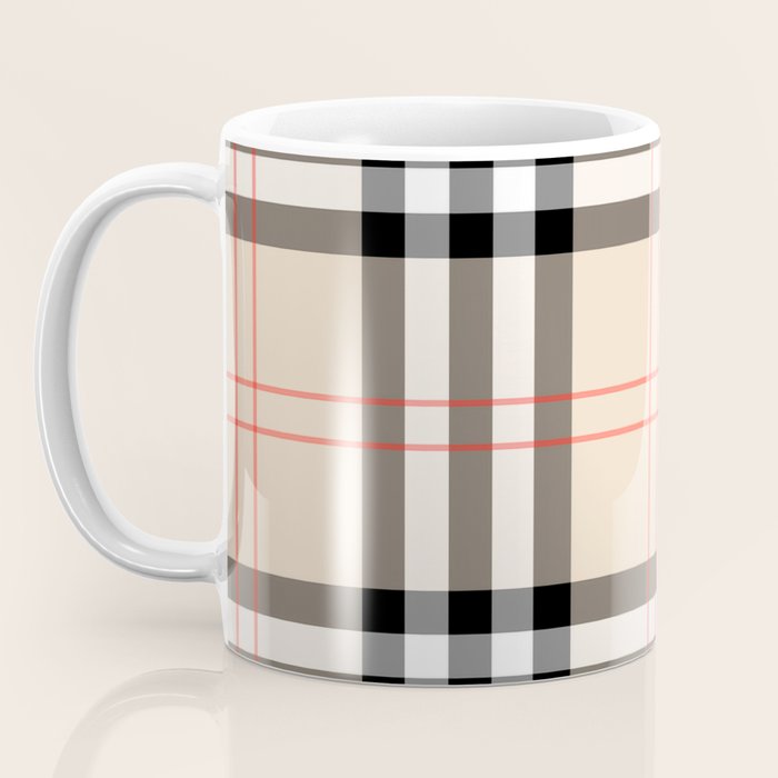 Scottish Cage Luxury Plaid Pattern Coffee Mug Gallery Image 3