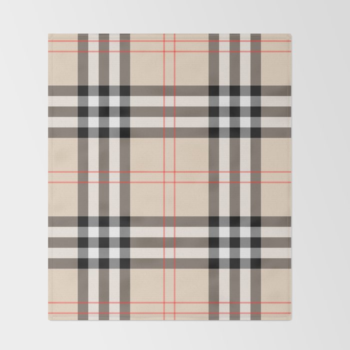 Scottish Cage Luxury Plaid Pattern Throw Blanket Gallery Image 2