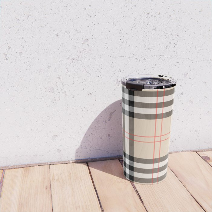 Scottish Cage Luxury Plaid Pattern Travel Mug Gallery Image 4