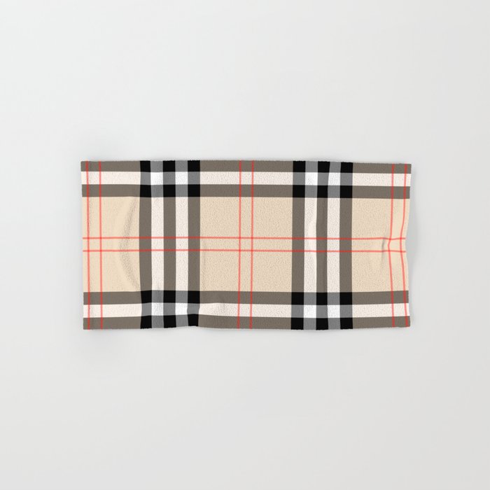 Scottish Cage Luxury Plaid Pattern Bath Towel Gallery Image 1