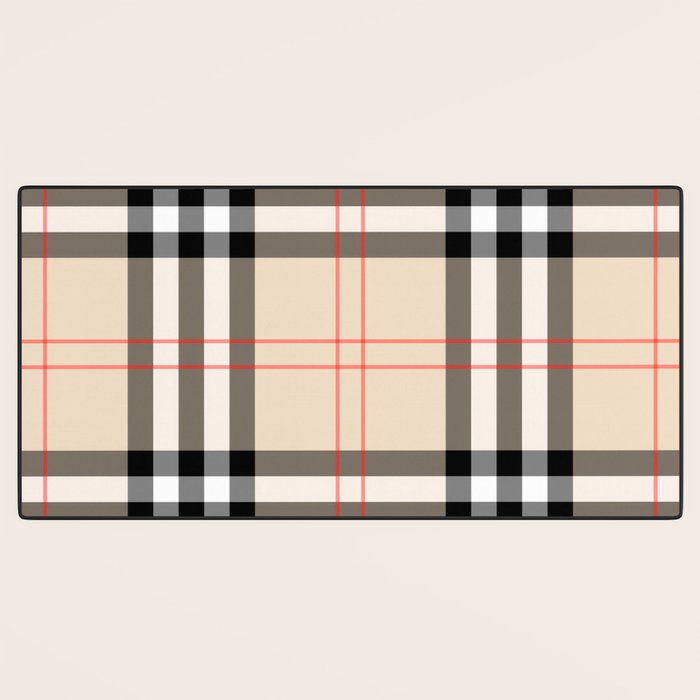 Scottish Cage Luxury Plaid Pattern Desk Mat Gallery Image 3