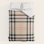 Scottish Cage Luxury Plaid Pattern Comforter Gallery Image 6