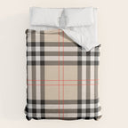 Scottish Cage Luxury Plaid Pattern Duvet Cover Gallery Image 6