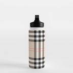 Scottish Cage Luxury Plaid Pattern Water Bottle Gallery Image 3