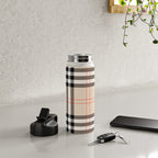 Scottish Cage Luxury Plaid Pattern Water Bottle Gallery Image 4