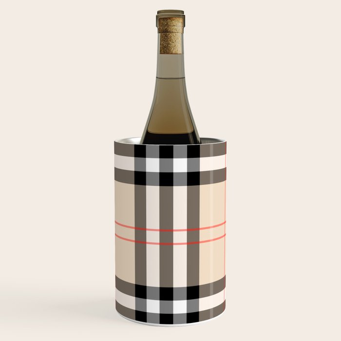 Scottish Cage Luxury Plaid Pattern Wine Chiller Gallery Image 3