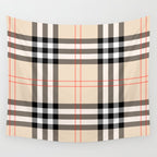 Scottish Cage Luxury Plaid Pattern Wall Tapestry Gallery Image 4