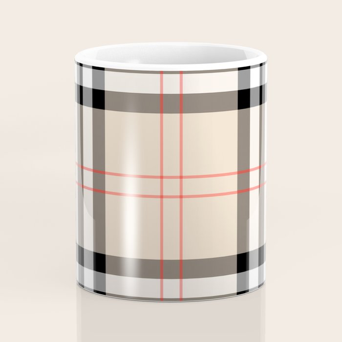 Scottish Cage Luxury Plaid Pattern Coffee Mug Gallery Image 4