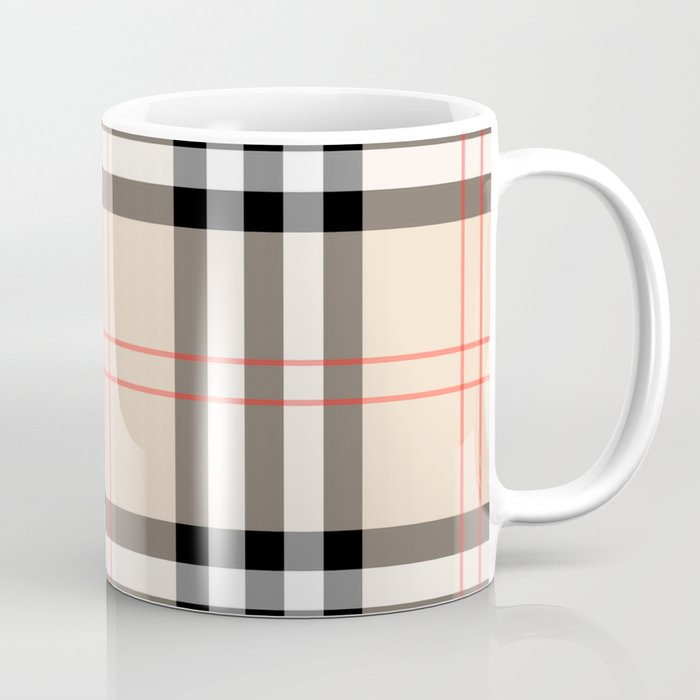 Scottish Cage Luxury Plaid Pattern Coffee Mug Gallery Image 1