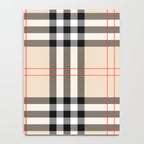 Scottish Cage Luxury Plaid Pattern Notebook Gallery Image 4