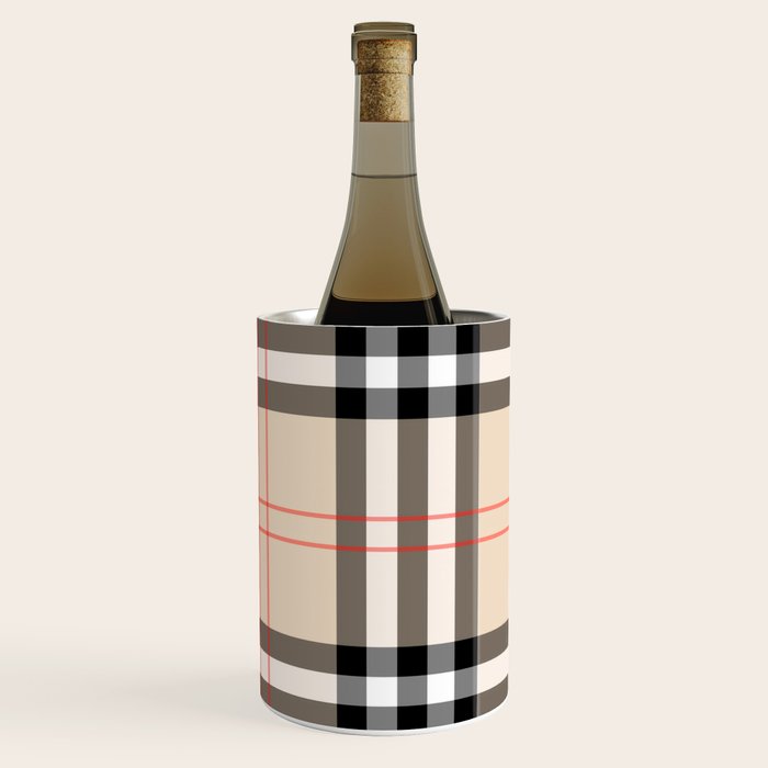 Scottish Cage Luxury Plaid Pattern Wine Chiller Gallery Image 2