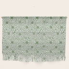 Green Op Art Vibes Wall Hanging Gallery Image 1