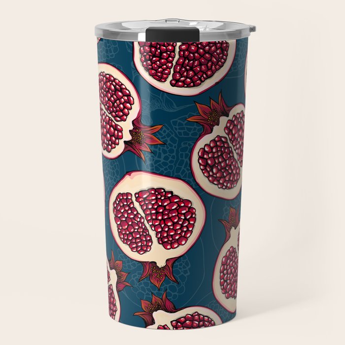 Pomegranate slices  Travel Mug Gallery Image 1
