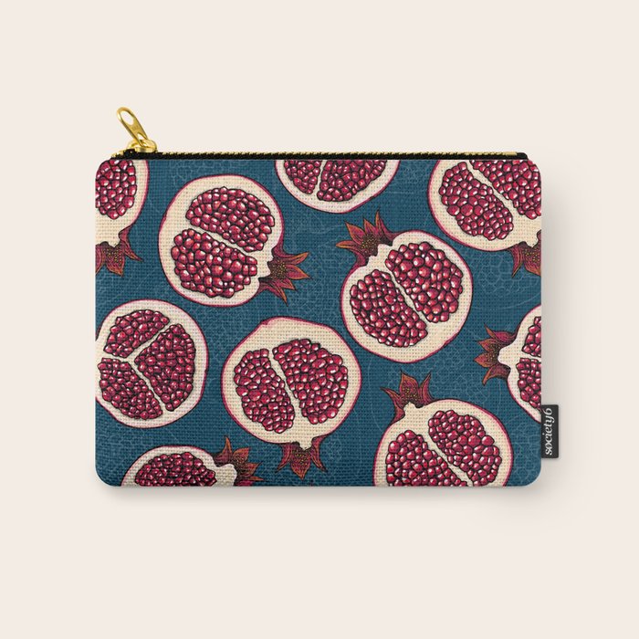 Pomegranate slices  Carry All Pouch Gallery Image 1