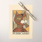 Purrcasso Wrapping Paper Gallery Image 1