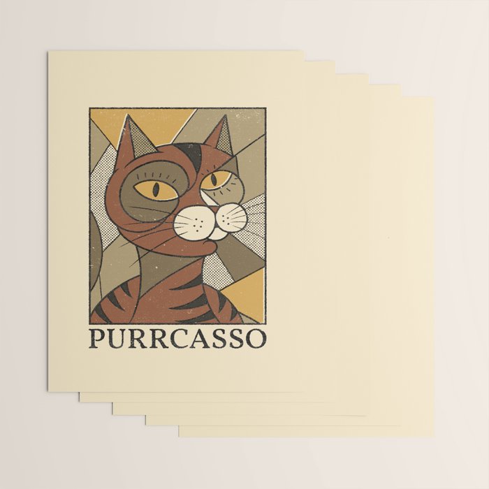 Purrcasso Wrapping Paper Gallery Image 3