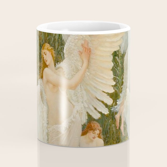 The Swan Maidens by Walter Crane Coffee Mug Gallery Image 4