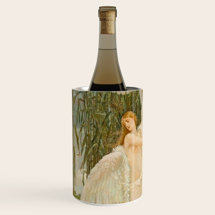 The Swan Maidens by Walter Crane Wine Chiller Gallery Image 2