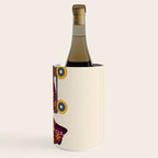 Retro Roller Skates - Fuchsia & Orange Wine Chiller Gallery Image 3