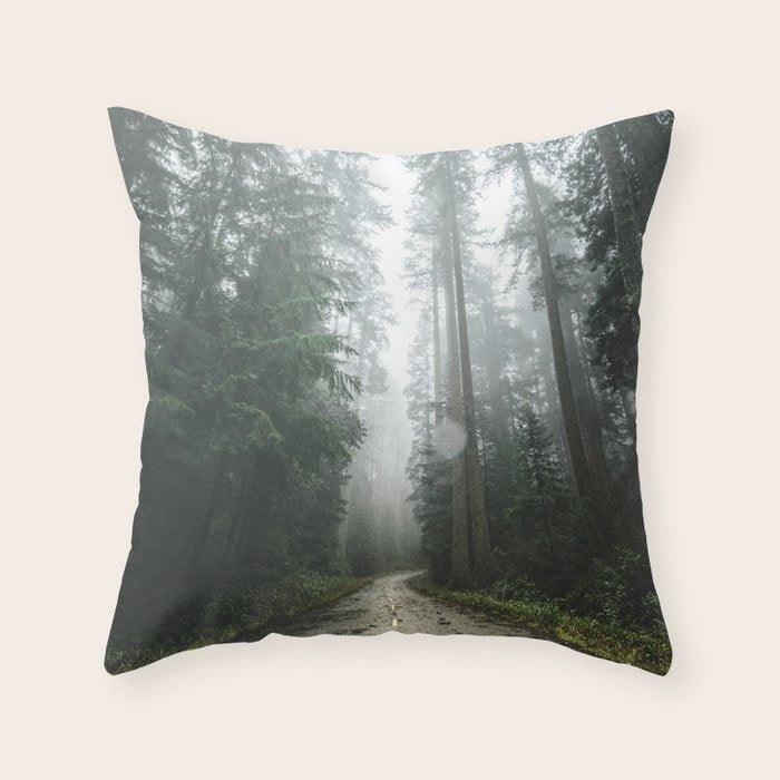 The Redwood Road Throw Pillow Gallery Image 6