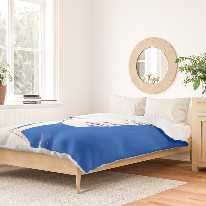 Portrait of a Woman 8 Duvet Cover Gallery Image 2