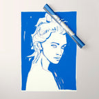 Portrait of a Woman 8 Wrapping Paper Gallery Image 1