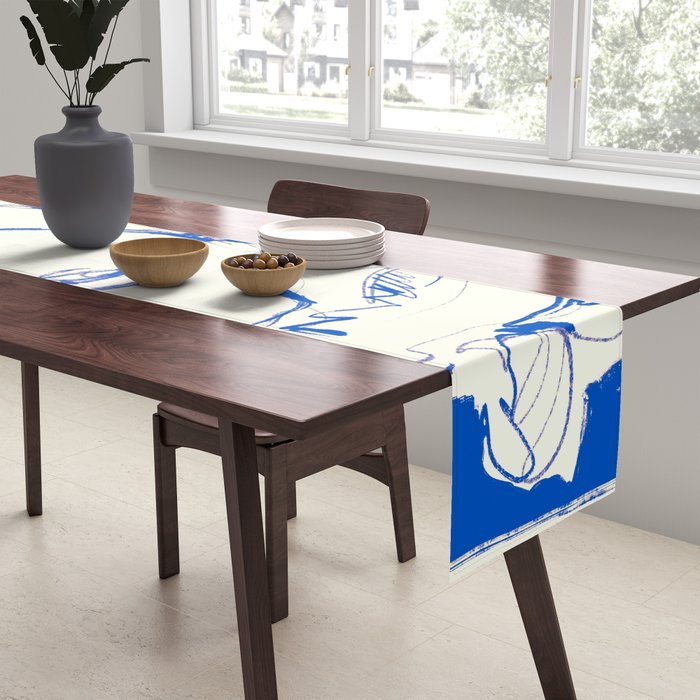 Portrait of a Woman 8 Table Runner Gallery Image 2